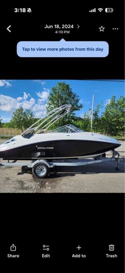 Sea-Doo Challenger Jet Boat with Trailer