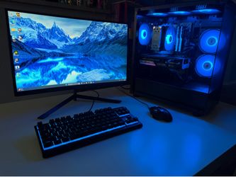 12600K,RTX 3060Ti,16GB,2.25TB Gaming PC Complete Bundle (144Hz Curved Monitor)
