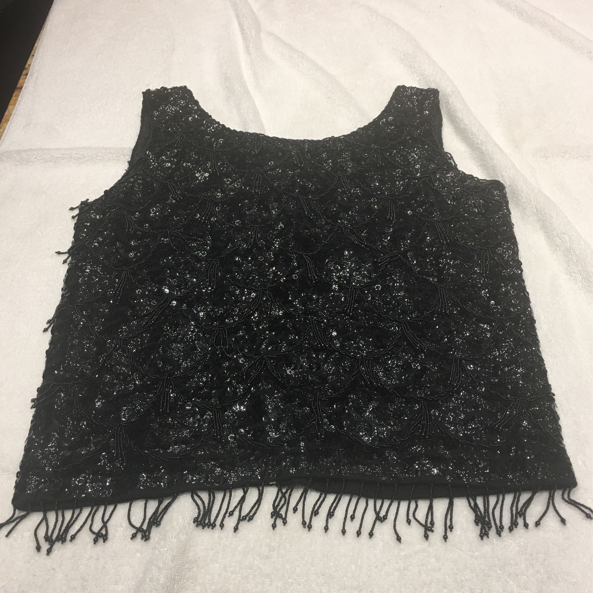 Sequin Flapper Style Top