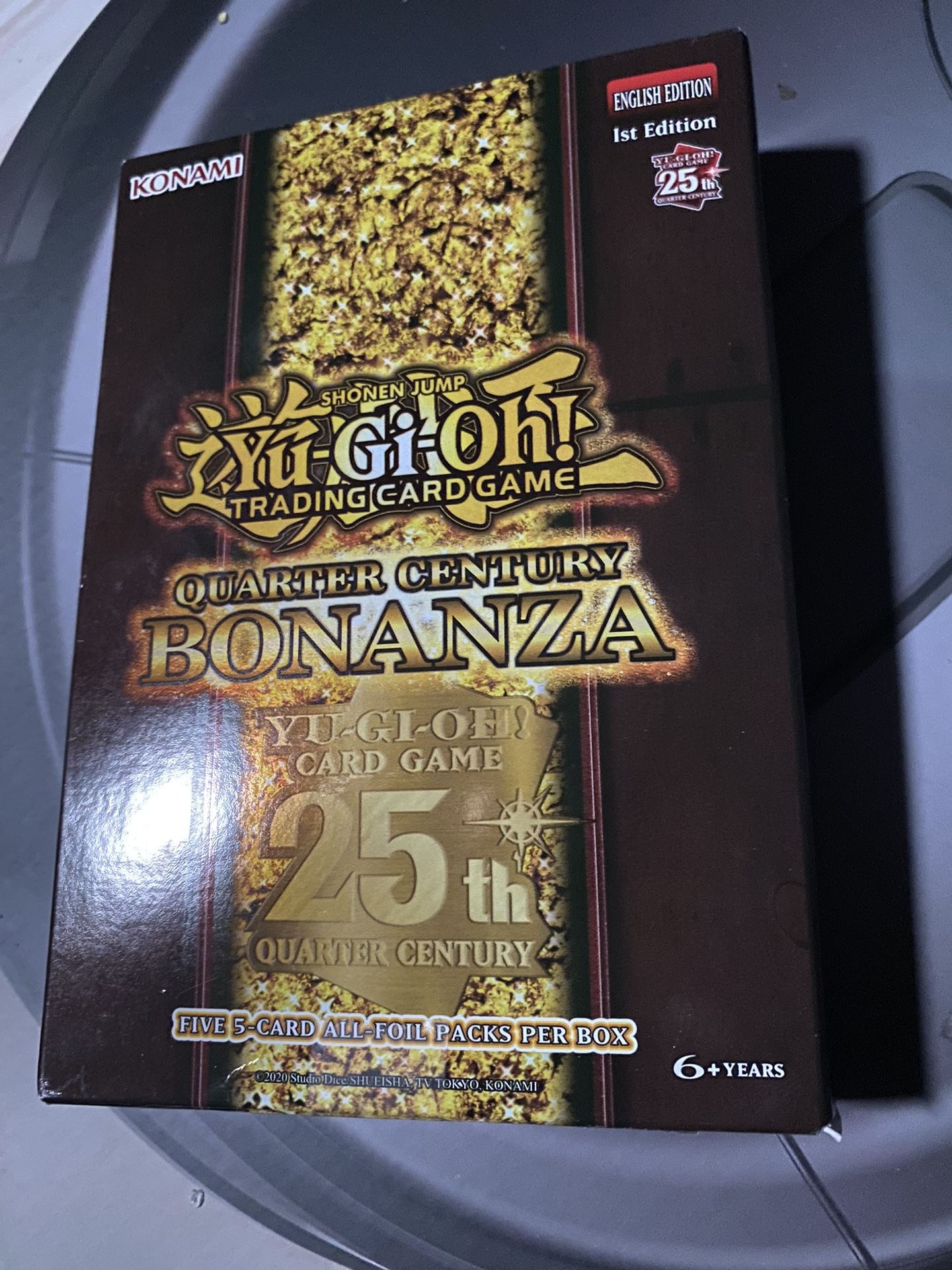 NEW Yu-Gi-Oh! 25th Quarter Century Bonanza 1st Edition Sealed Box