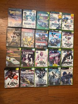 20 games Xbox  $20 for all