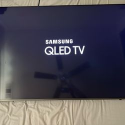 New 65” Samsung QLED Series Flat Screen 