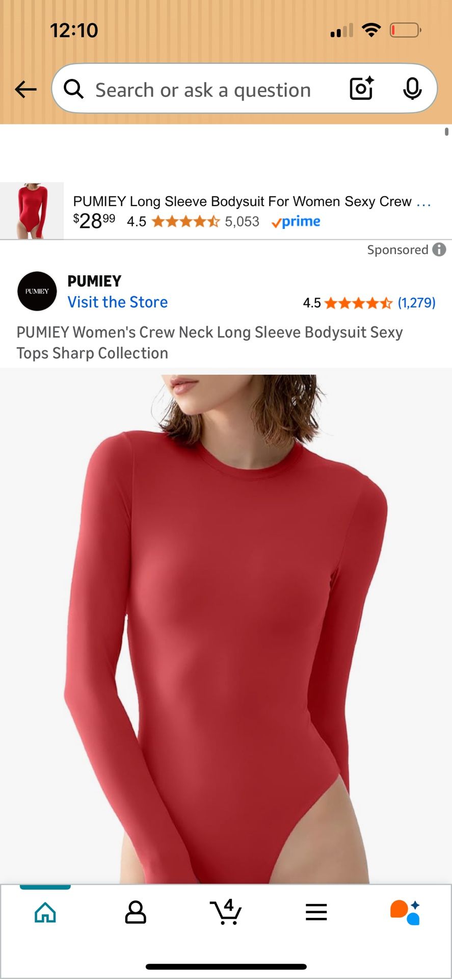 XS red Shirt