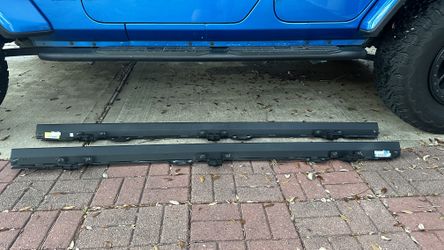 Jeep Wrangler Mopar OEM Rock rails