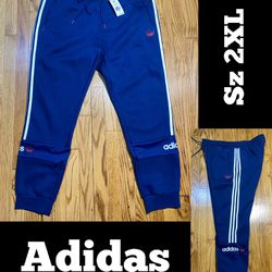Adidas Originals Itasca 20 Pants Joggers Blue Men’s Sz 2XL New! 