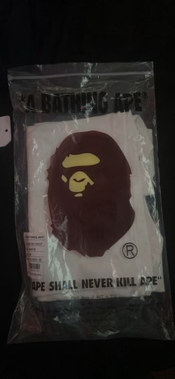 White bape tshirt