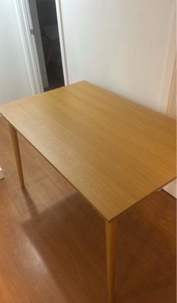Wooden dinning table