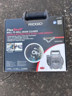 RIDGID FlexShaft K9-12 Wall-to-Wall Drain Cleaner