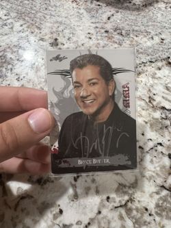 2010 Topps UFC Bruce Buffer Auto