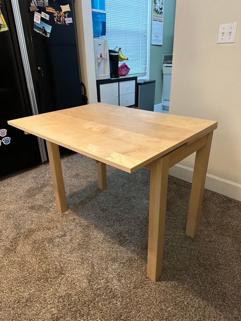 IKEA Bjursta Small Solid Wood Dining Table / Desk