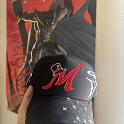 Thirtyone Hats x El Mago black/red hat