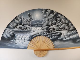 Folding Fan Wall Decor 