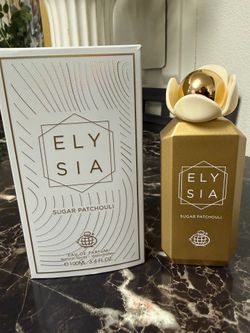 Fragrance World – Elysia Sugar Patchouli EDP (Unisex) 3.4 oz  See Description