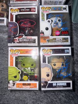 Funko Autos W/ Inserts + Certs
