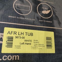 Aloha AFR Soaking Tub  New  Left Hand 3 Available 