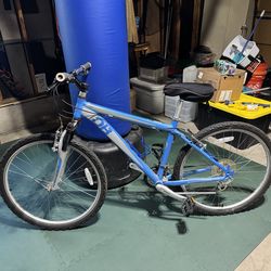 Blue Diamondback Bicycle