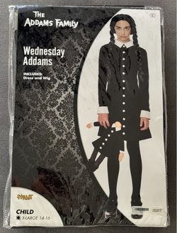 Wednesday Addams Child Costume XL