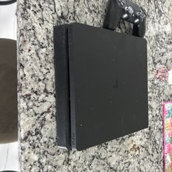 PS4 Slim With Controller 