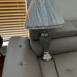 Gray Lamps Brand New