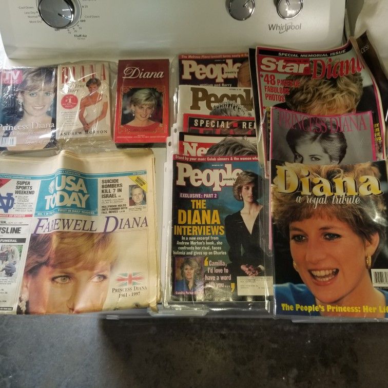 Princess Diana Memorabilia.
