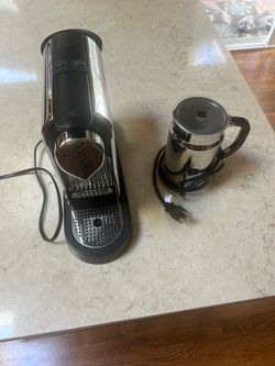 Nespresso coffee maker and frother!