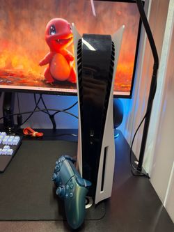 PS5 Disc Edition + Green Controller
