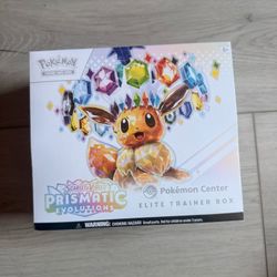 Prismatic Evolutions Pokemon Center Elite Trainer Box (Exclusive)