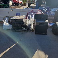 Speaker, VCR, Subwoofer