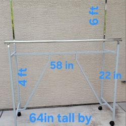 Adjustable Clothing Racks $65 Each