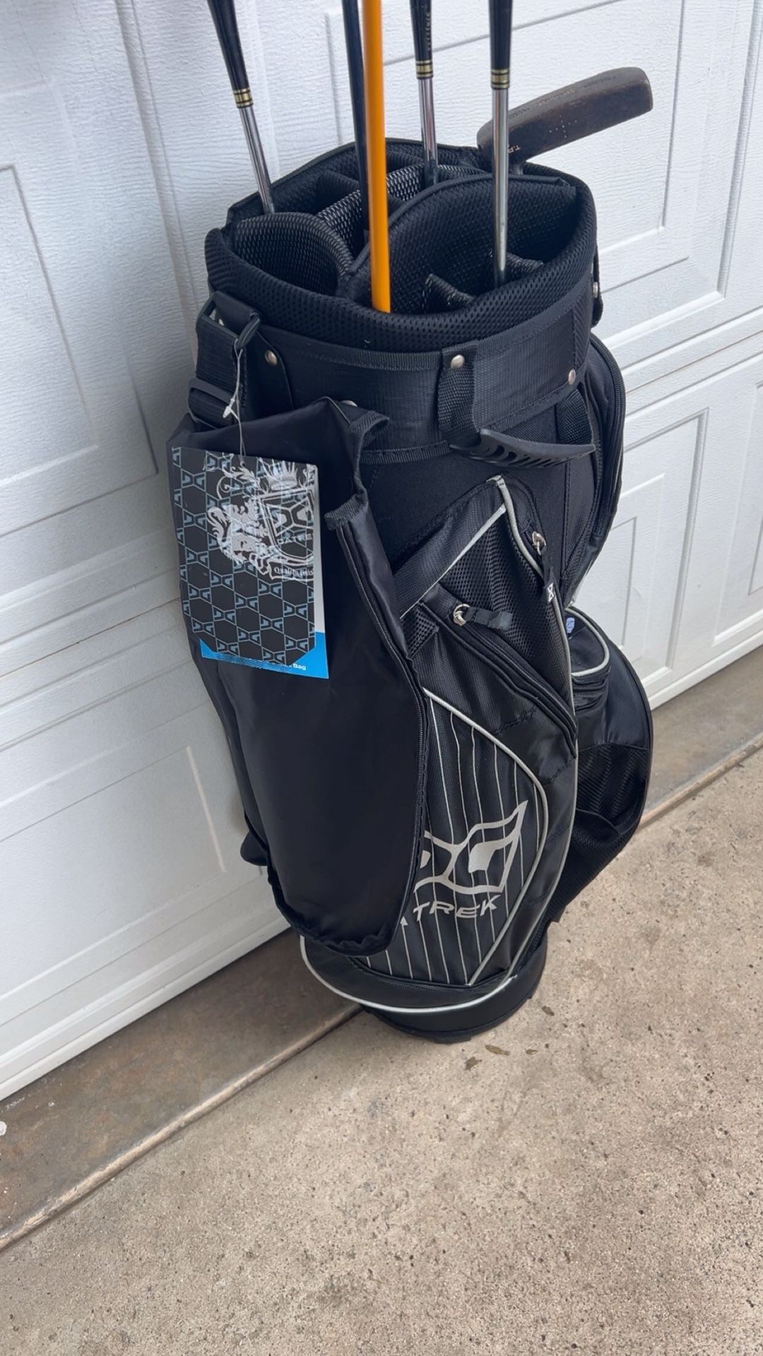 Golf Clubs with New Bag $140