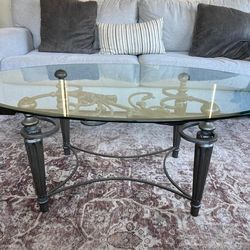 Glass dining table $40