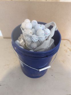 Bucket of Golf balls - OBO