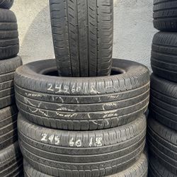 Set Of Michelin 245/60/18