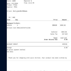 Louis Vuitton backpack