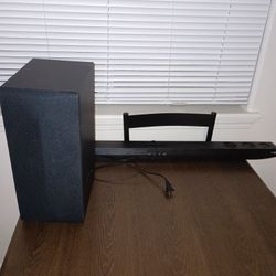 Bluetooth Sound bar and Sub