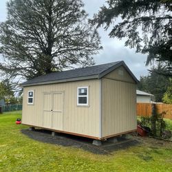 10x20 Classic House Style Shed 