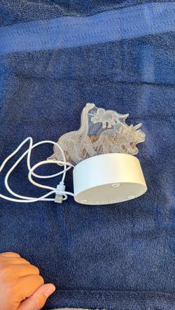 Light Up Dino Lamp