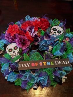 Day of the Dead wreath