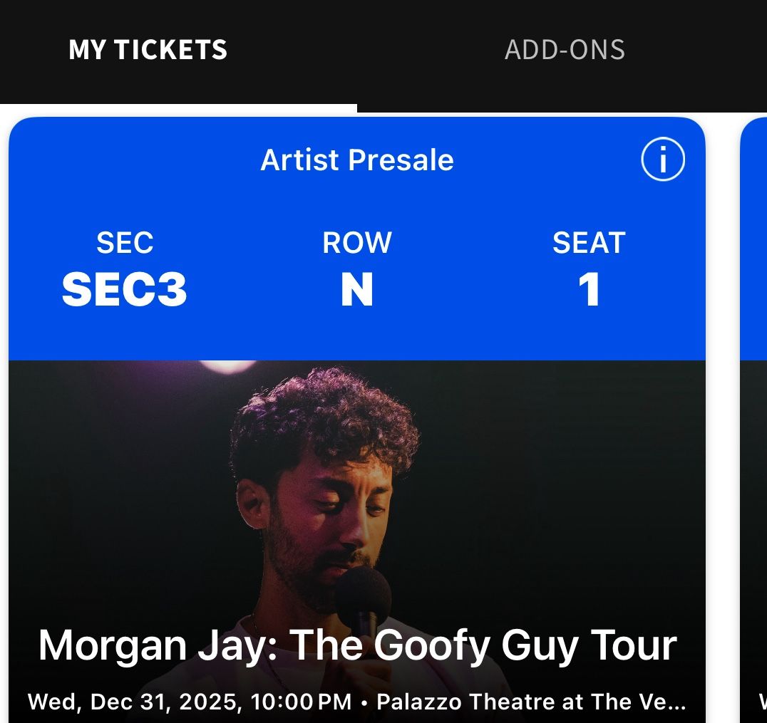 Morgan Jay - Las Vegas - New Year’s Eve - 2025