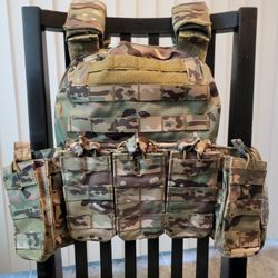 Multicam Plate Carrier/Chest Rig