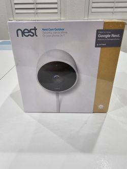 Nest outdoor camera (gen 1) new in box