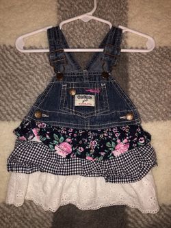 Oshkosh 6 mo. Overall dress