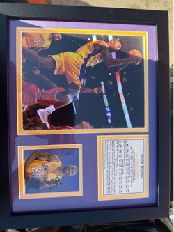 Kobe Bryant picture frame