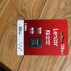 Lexar SD card 128 GB