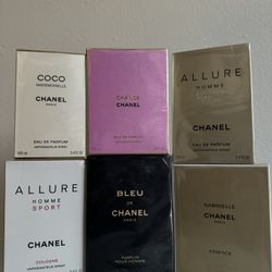 Brand New Chanel Perfumes 