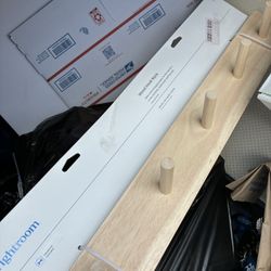 Wood Hook Rack , Bright room Brand