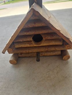 Handmade Wooden Birdhouse