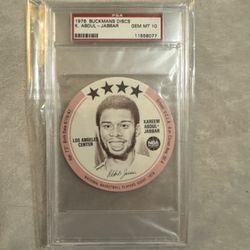 1976 KAREEM ABDUL JABBAR *RARE* 1/1 PSA 10 All Original!