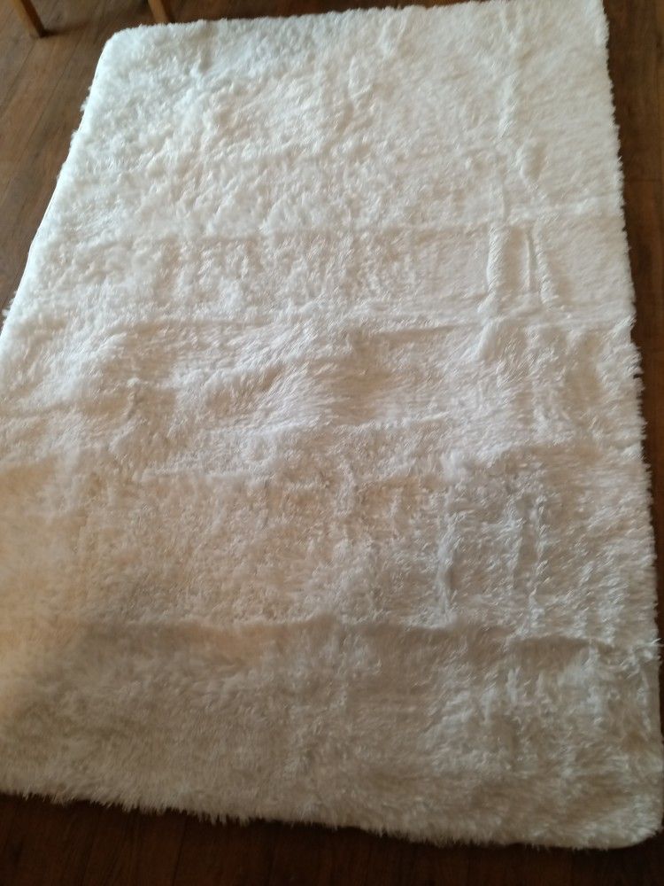 White, Carpet, Rug, Carpets, Rugs,Shag, Fluffy Home & Garden