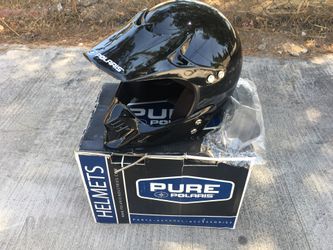Polaris helmet black youth medium NEW 2 available